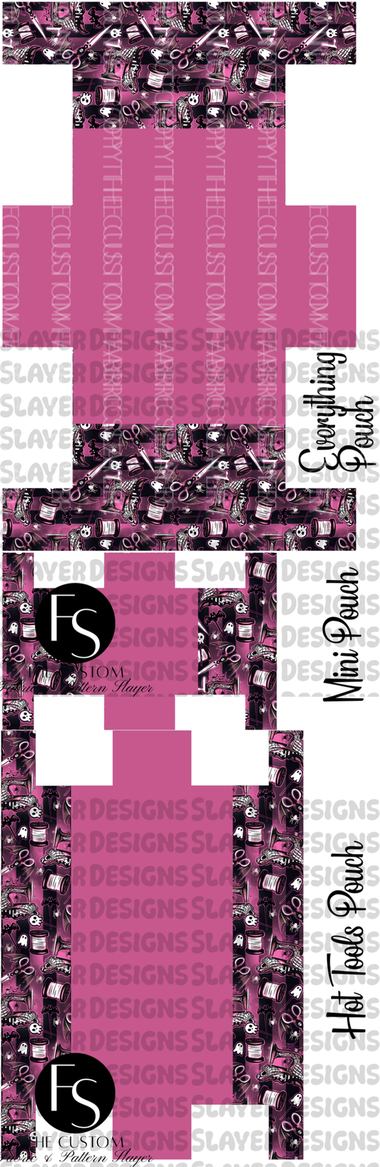 BOXYSET036 - Cut and Sew Boxy Pouch FABRICSLAYER - Preorder