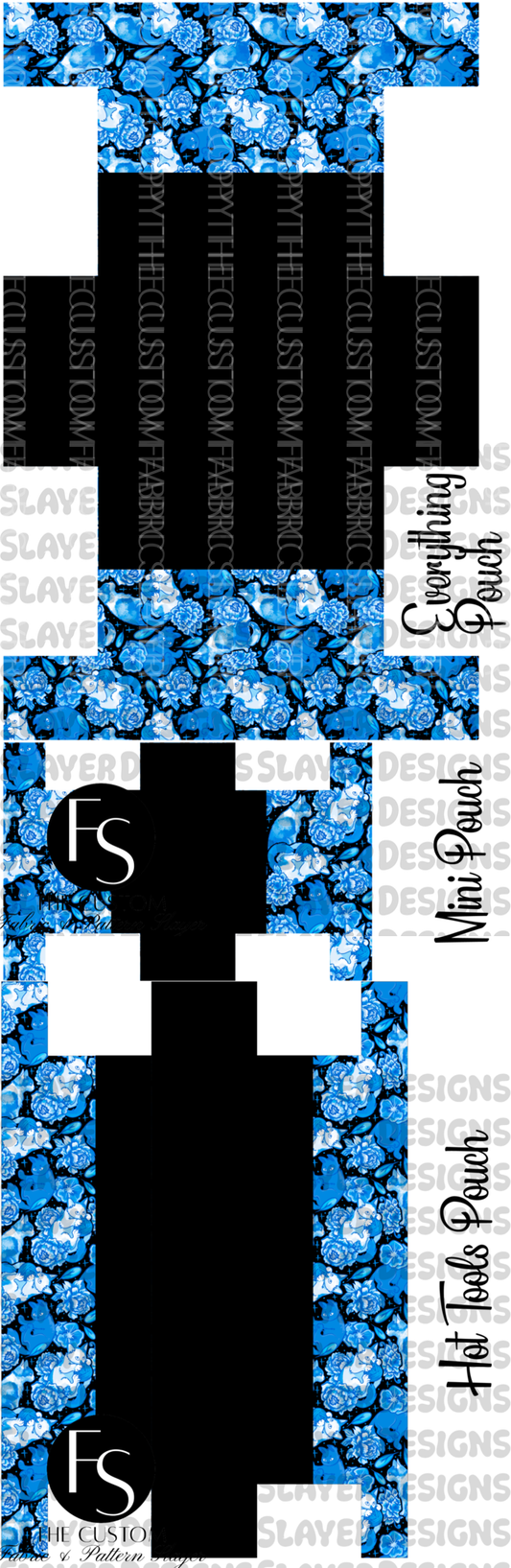 BOXYSET035 - Cut and Sew Boxy Pouch FABRICSLAYER - Preorder