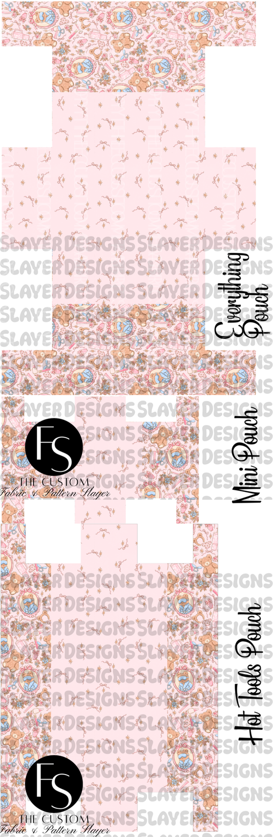 BOXYSET034 - Cut and Sew Boxy Pouch FABRICSLAYER - Preorder