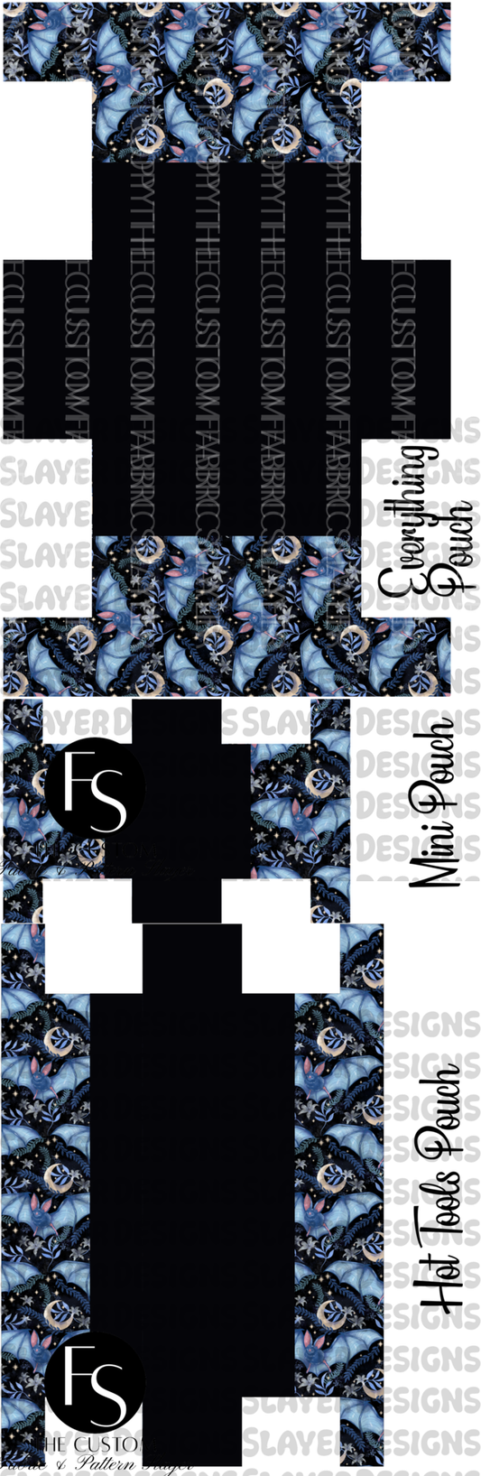 BOXYSET032 - Cut and Sew Boxy Pouch FABRICSLAYER - Preorder