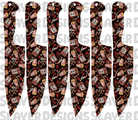 KNIFEMARK022 - Cut and Sew Bookmarks FABRICSLAYER - Preorder