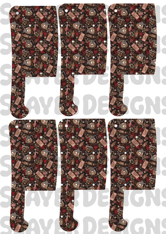 BUTCHERMARK017 - Cut and Sew Bookmarks FABRICSLAYER - Preorder