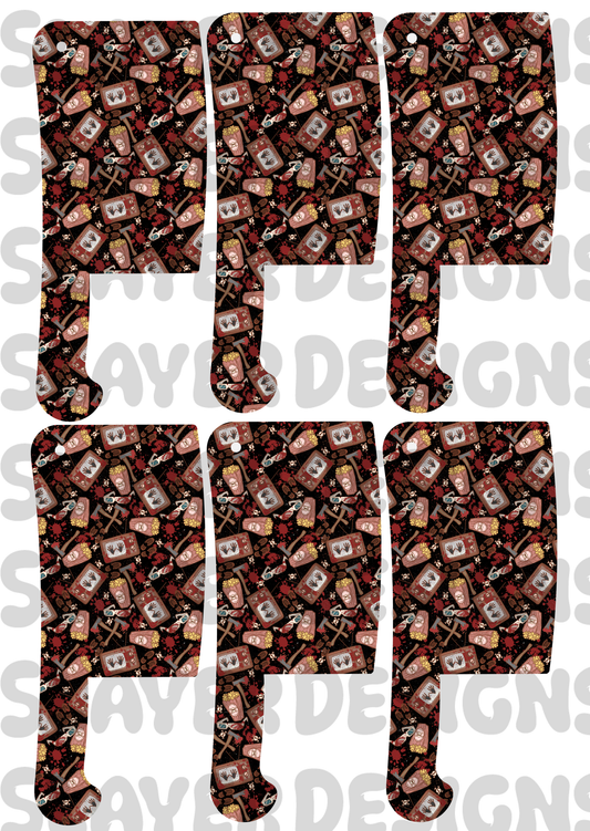 BUTCHERMARK019 - Cut and Sew Bookmarks FABRICSLAYER - Preorder