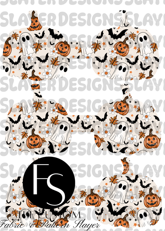 PUMPKINCHAIN004 - Cut and Sew Keychains FABRICSLAYER - Preorder