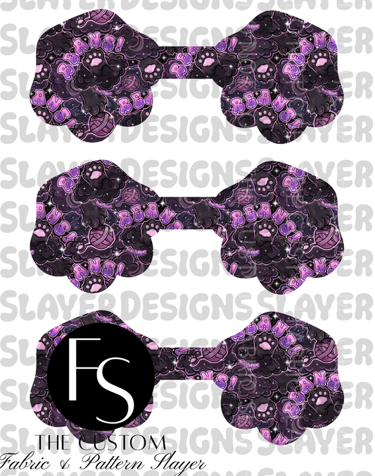 PAWCHAIN006 - Cut and Sew Keychains FABRICSLAYER - Preorder