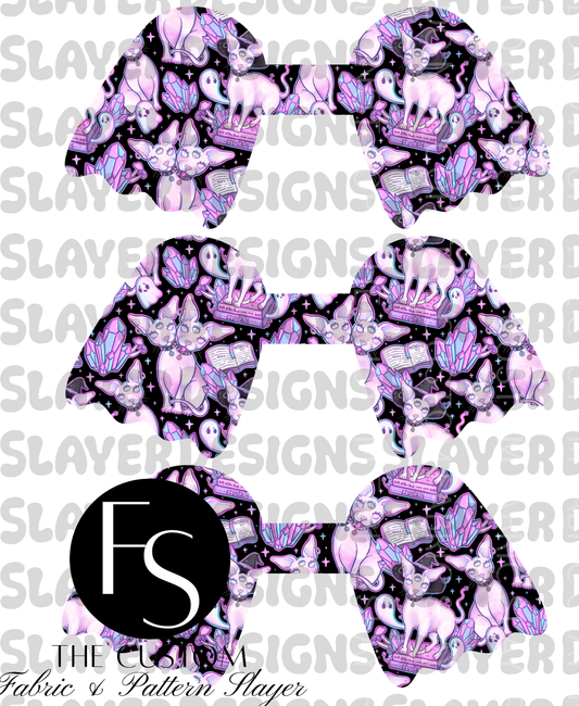 GHOSTCHAIN009 - Cut and Sew Keychains FABRICSLAYER - Preorder