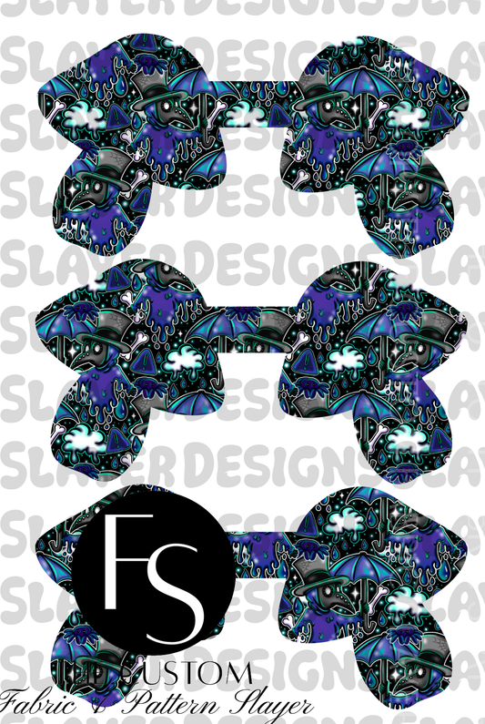 SHROOMCHAIN002 - Cut and Sew Keychains FABRICSLAYER - Preorder