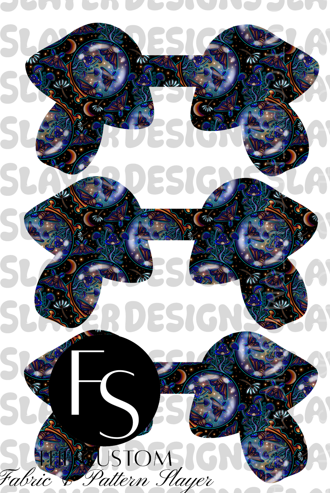 SHROOMCHAIN001 - Cut and Sew Keychains FABRICSLAYER - Preorder