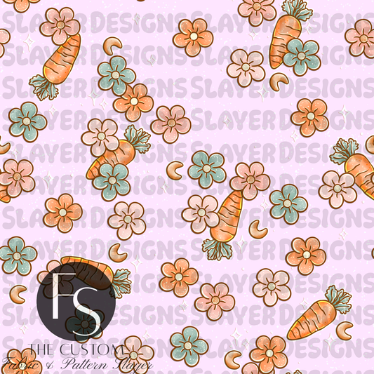 Spring Bunnies Coordinate A - LYSSDOODLES