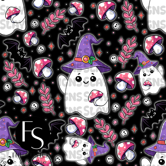 Spooky Mushrooms -  FABRICSLAYER