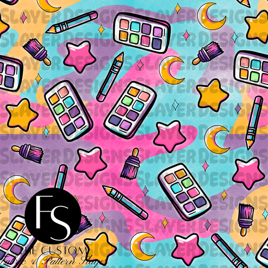 Spooky Art Coordinate D - FABRICSLAYER