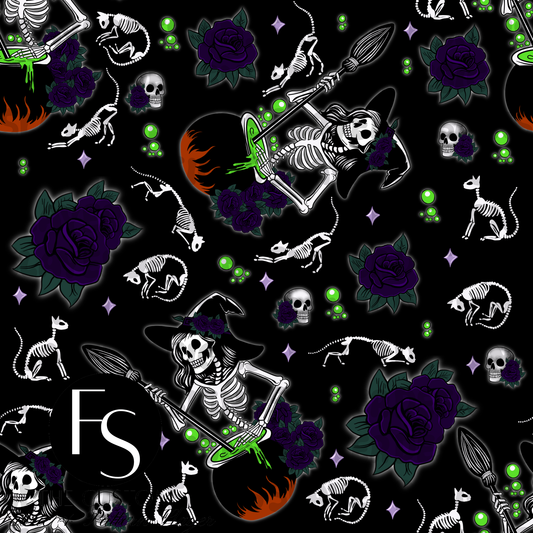 Witchy Halloween -  FABRICSLAYER