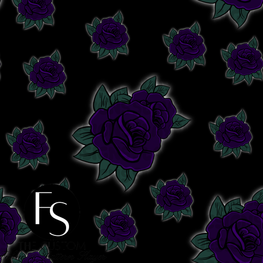 Witchy Halloween Florals -  FABRICSLAYER