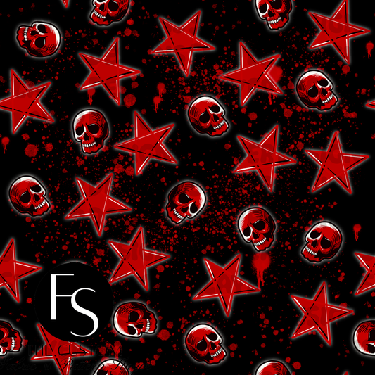 Red Faced Demon Coordinate -  FABRICSLAYER