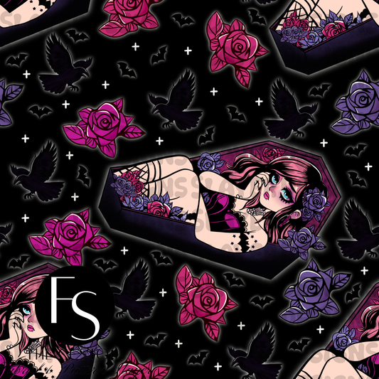Starry Sad Goth Girl -  FABRICSLAYER