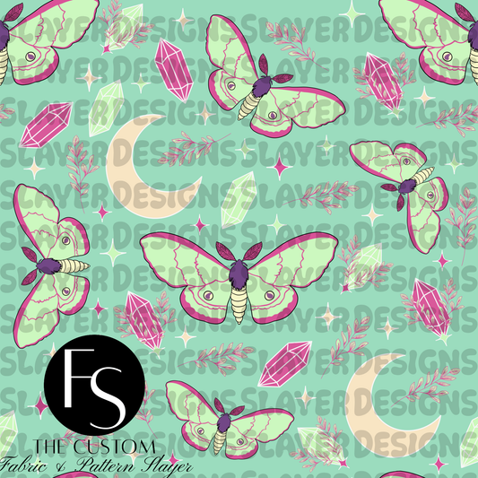 Luna Moths A - FABRICSLAYER