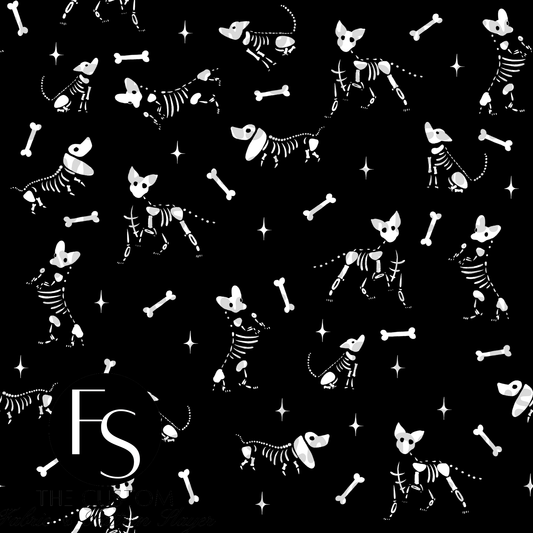Dog Skeleton -  FABRICSLAYER