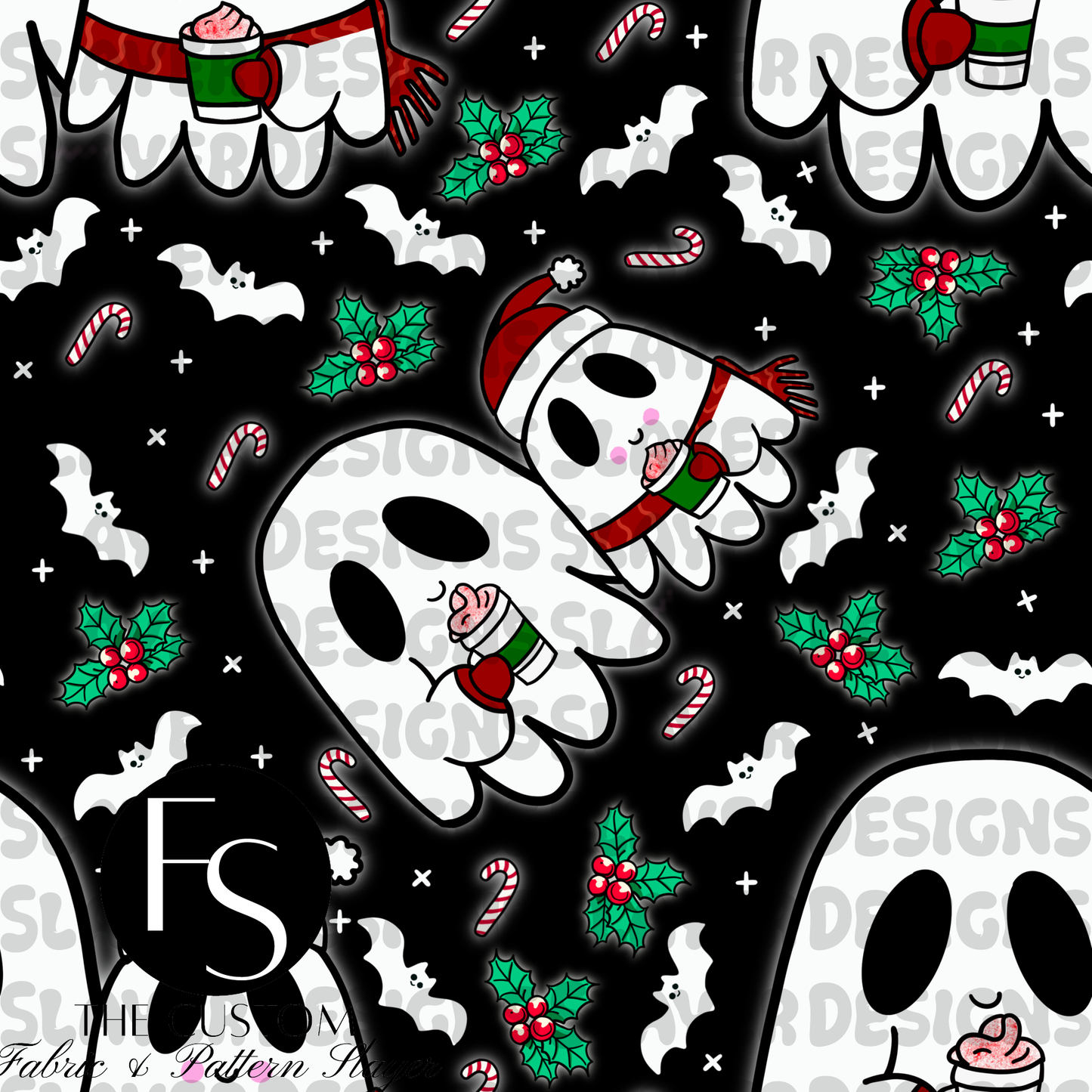 Spooky Mama and Me Christmas -  FABRICSLAYER