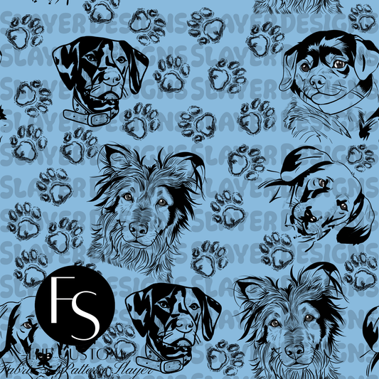 Sketch Dogs A -  FABRICSLAYER