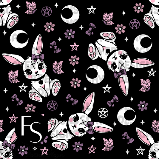 Spring Gothic Bunny -  FABRICSLAYER