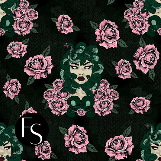 Floral Medusa -  FABRICSLAYER