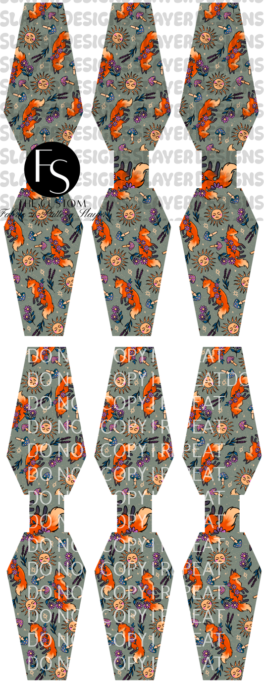 COFFINCORD002 - Cut and Sew Cord Organizer FABRICSLAYER - Preorder