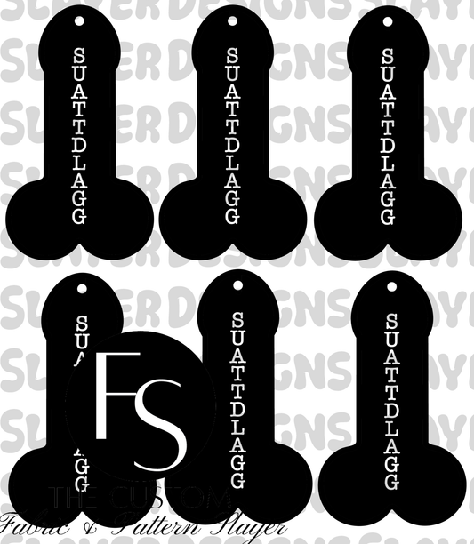 COCKMARK30 - Cut and Sew Bookmarks FABRICSLAYER - Preorder