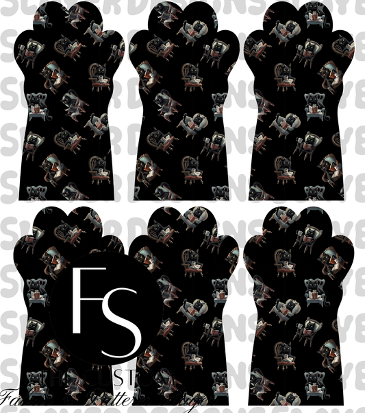 PAWMARK043 - Cut and Sew Bookmarks FABRICSLAYER - Preorder