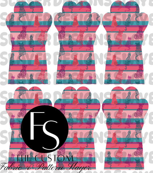 PAWMARK034 - Cut and Sew Bookmarks FABRICSLAYER - Preorder