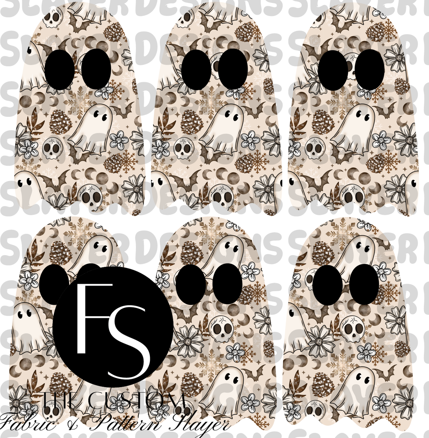 Ghostmark020 - Cut and Sew Bookmarks FABRICSLAYER - Preorder