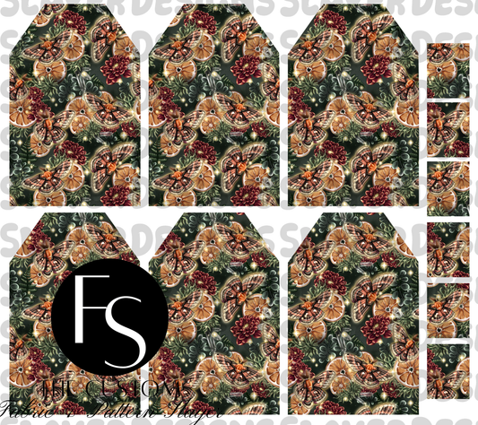 TEABAGMARK022 - Cut and Sew Bookmarks FABRICSLAYER - Preorder