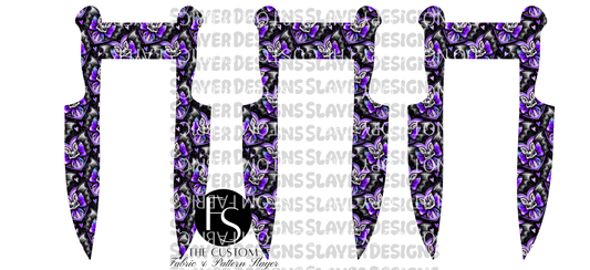 KNIFECHAIN003 - Cut and Sew Keychains FABRICSLAYER - Preorder