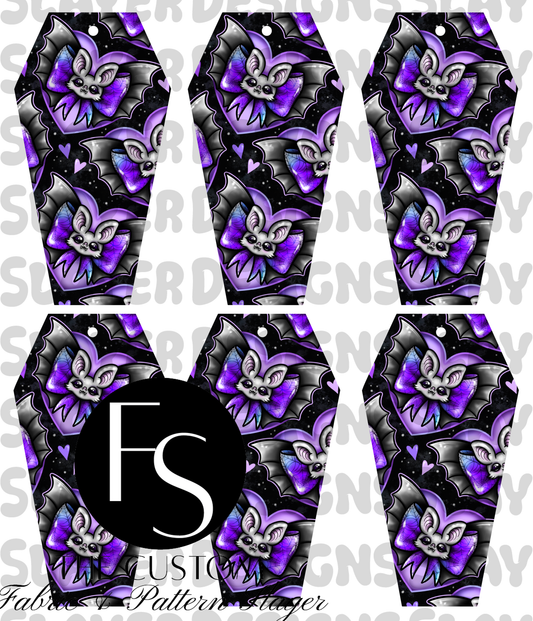 COFFINMARK25 - Cut and Sew Bookmarks FABRICSLAYER - Preorder