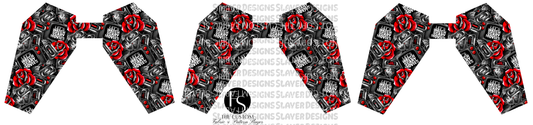 COFFINCHAIN019- Cut and Sew Keychains FABRICSLAYER - Preorder
