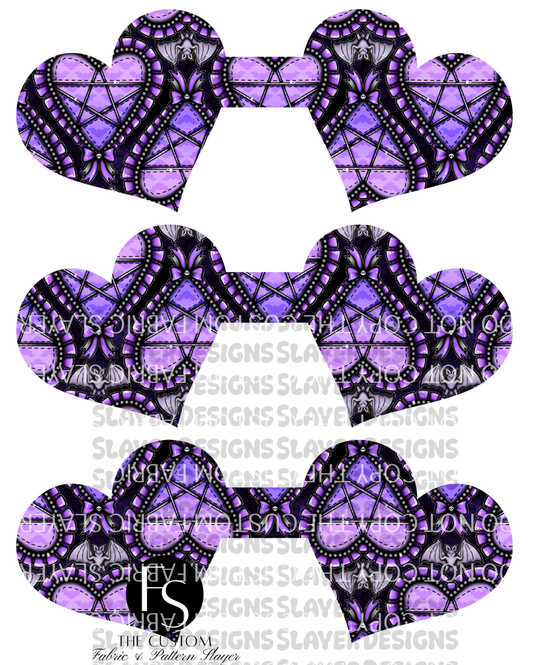 HEARTCHAIN006 - Cut and Sew Keychains FABRICSLAYER - Preorder