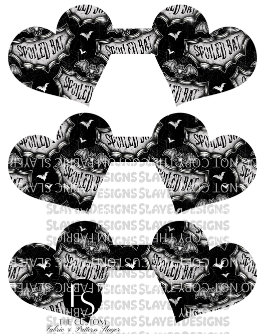 HEARTCHAIN008 - Cut and Sew Keychains FABRICSLAYER - Preorder