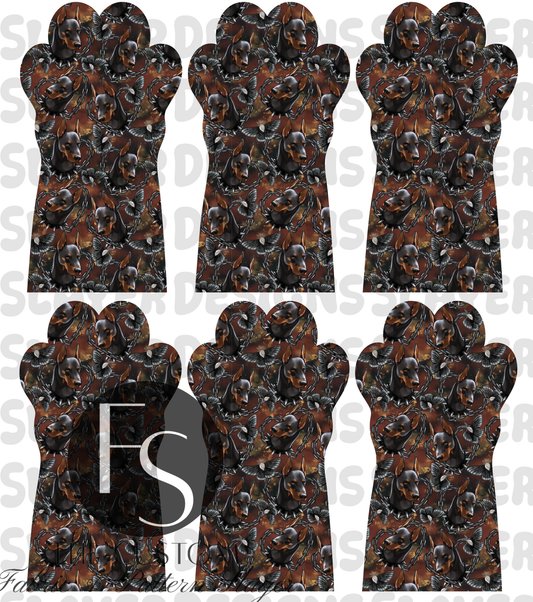 PAWMARK019 - Cut and Sew Bookmarks FABRICSLAYER - Preorder