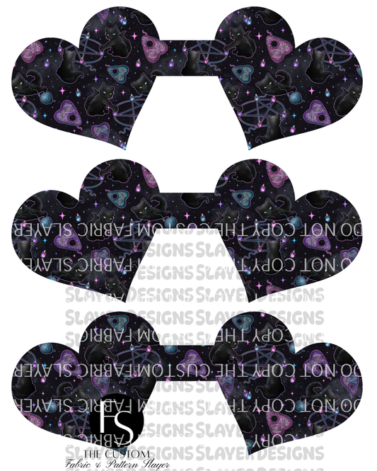 HEARTCHAIN001 - Cut and Sew Keychains FABRICSLAYER - Preorder