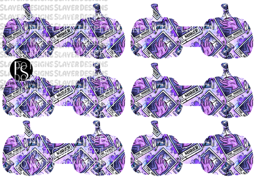 PUMPKINCORD008 - Cut and Sew Cord Organizer FABRICSLAYER - Preorder