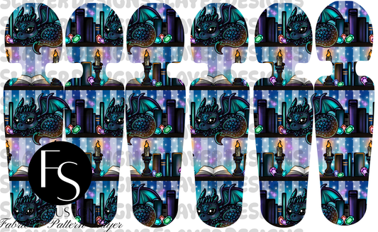 VIBRATEMARK14 - Cut and Sew Bookmarks FABRICSLAYER - Preorder