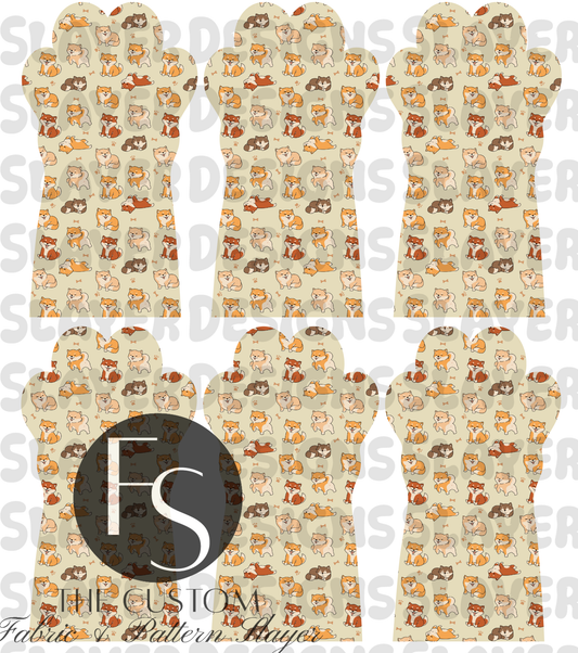 PAWMARK029 - Cut and Sew Bookmarks FABRICSLAYER - Preorder