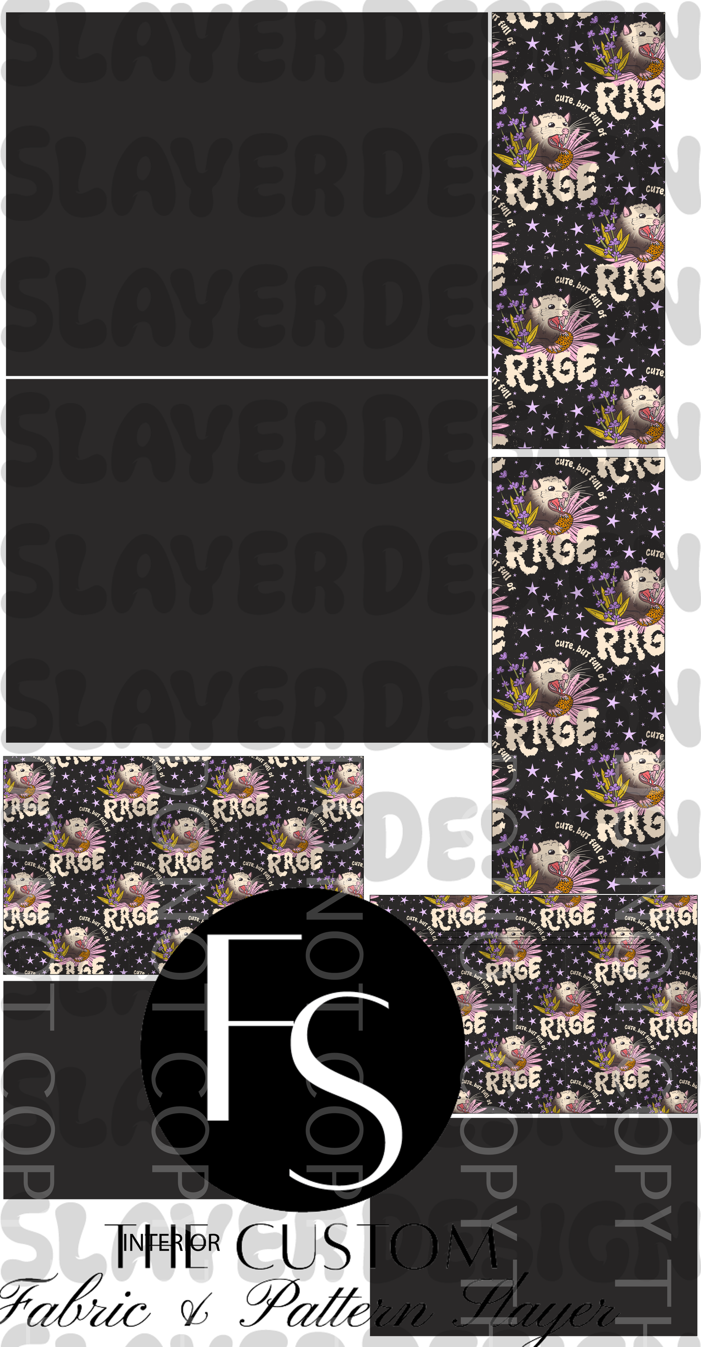 PURSE001 - Cut and Sew Everyday Purse  FABRICSLAYER - Preorder