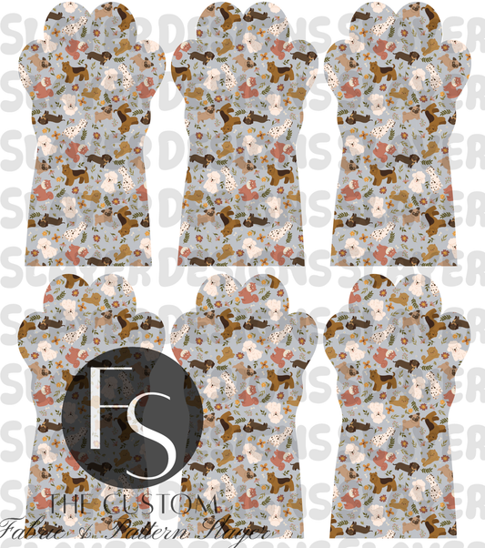 PAWMARK026 - Cut and Sew Bookmarks FABRICSLAYER - Preorder