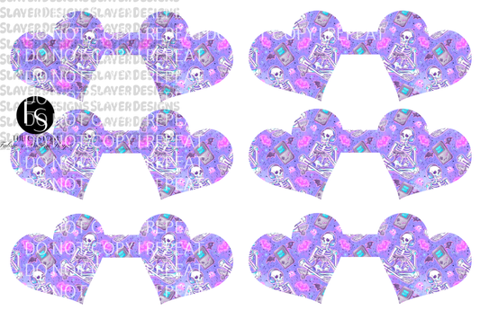 HEARTCORD001 - Cut and Sew Cord Organizer FABRICSLAYER - Preorder