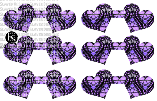 HEARTCORD009 - Cut and Sew Cord Organizer FABRICSLAYER - Preorder