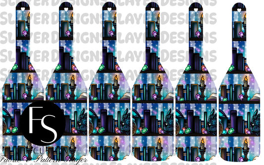 KINKMARK18 - Cut and Sew Bookmarks FABRICSLAYER - Preorder