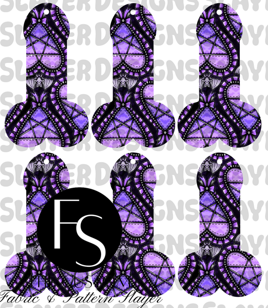 COCKMARK21 - Cut and Sew Bookmarks FABRICSLAYER - Preorder