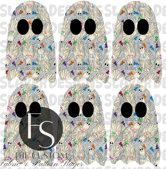 Ghostmark008 - Cut and Sew Bookmarks FABRICSLAYER - Preorder