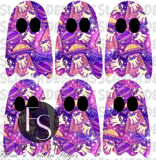 Ghostmark001 - Cut and Sew Bookmarks FABRICSLAYER - Preorder