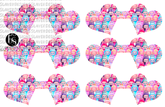 HEARTCORD004 - Cut and Sew Cord Organizer FABRICSLAYER - Preorder